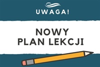 Plan lekcji od 25 marca do 10 kwietnia 2020r