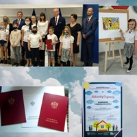 Ola z klasy 1B z wizytą w Urzędzie Wojewódzkim w Poznaniu