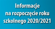 Rozpoczęcie roku szkolnego 1 września 2020 w Zespole Szkół im. Orła Białego w Korytach