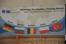 Wizyta partnerów projektu ERASMUS+  z Bułgarii