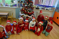 Mikołajki w oddziale przedszkolnym.